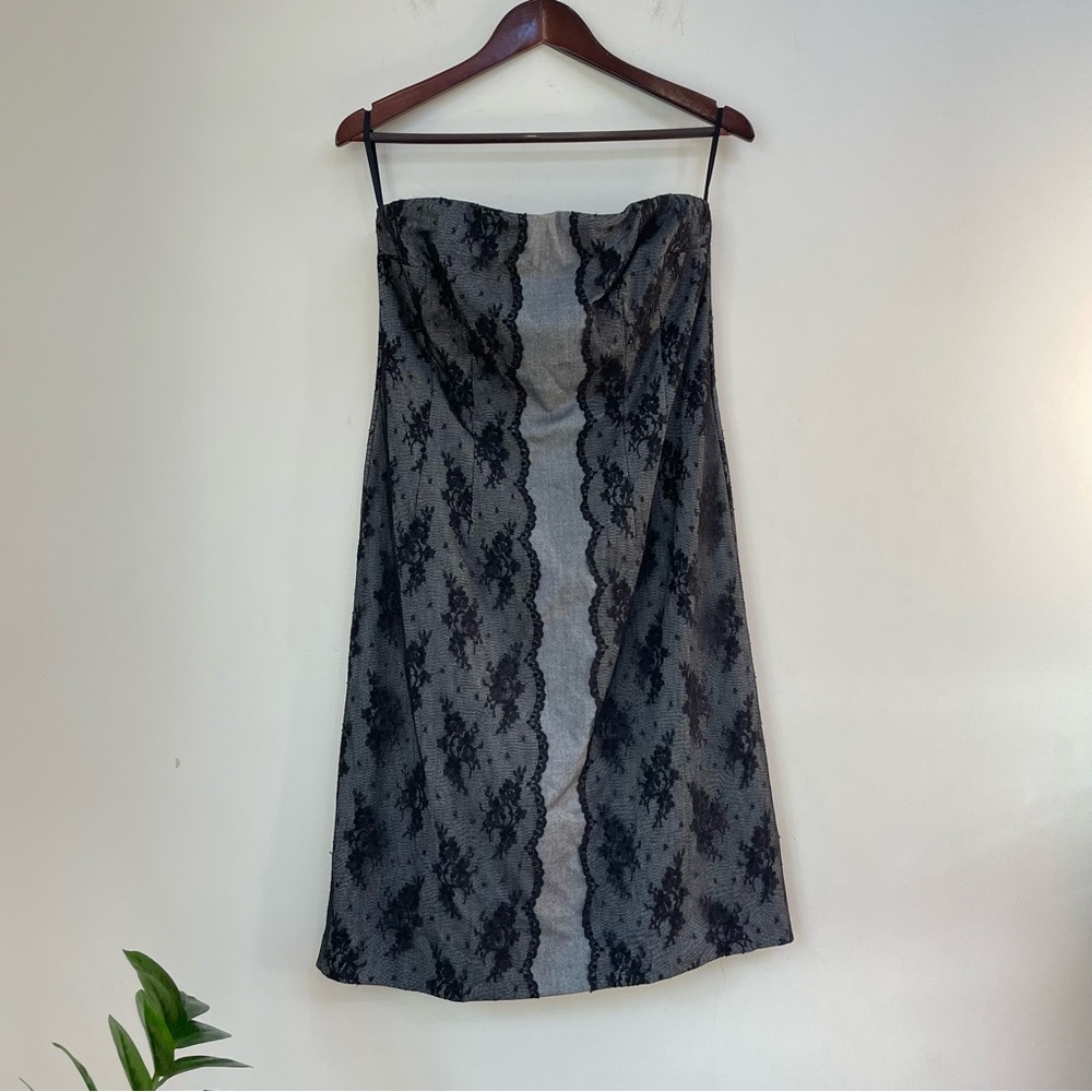 Express Strapless Mini Dress Size 12 NWT
